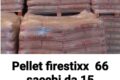 Pellet firestixx 66 sacchi 15 kg